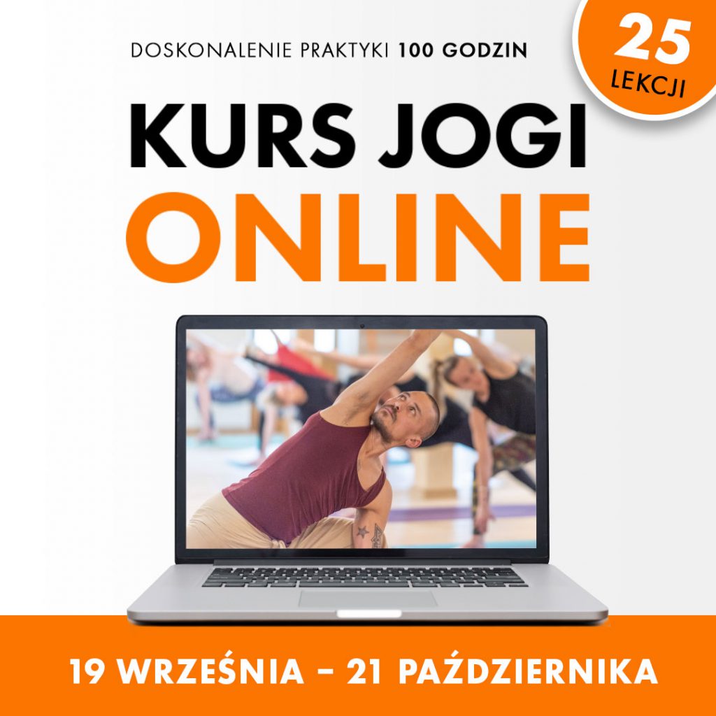 Kurs jogi ON-LINE 25 lekcji Wiktor Morgulec- doskonalenie praktyki 19.09-21.10.2022