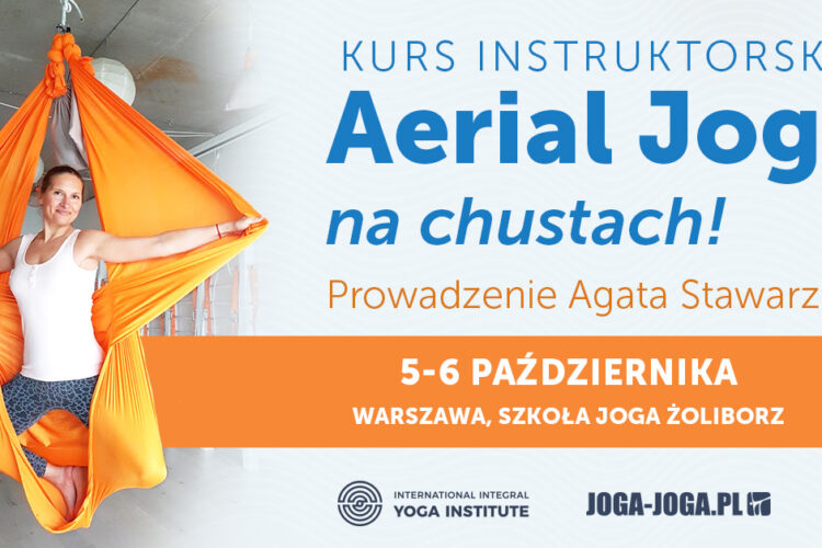 Kurs Instruktorski Aerial Jogi | 5-6.10 2024, Warszawa