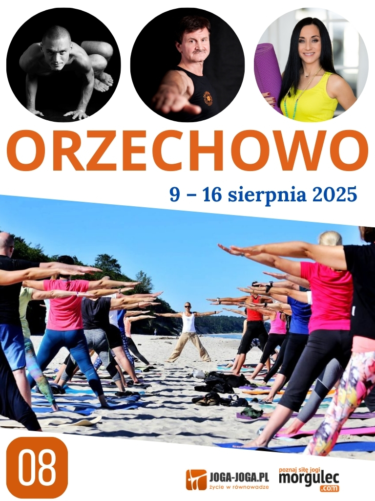 WAKACJE Z JOGĄ NAD MORZEM 2025.  NOWOŚĆ! ORZECHOWO/k.Ustki :: O8