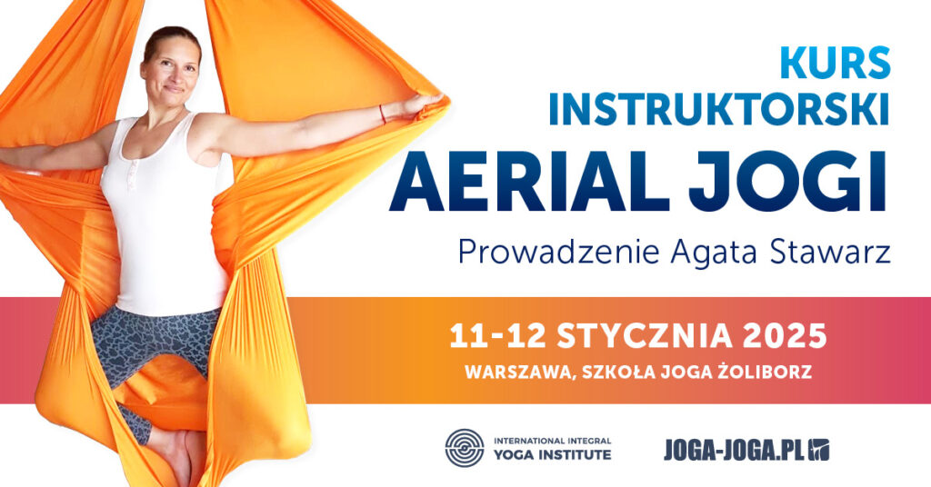 Kurs Instruktorski Aerial Jogi | 11-12.01 2025, Warszawa