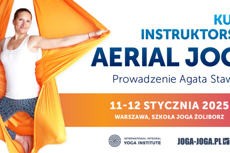 Kurs Instruktorski Aerial Jogi | 11-12.01 2025, Warszawa