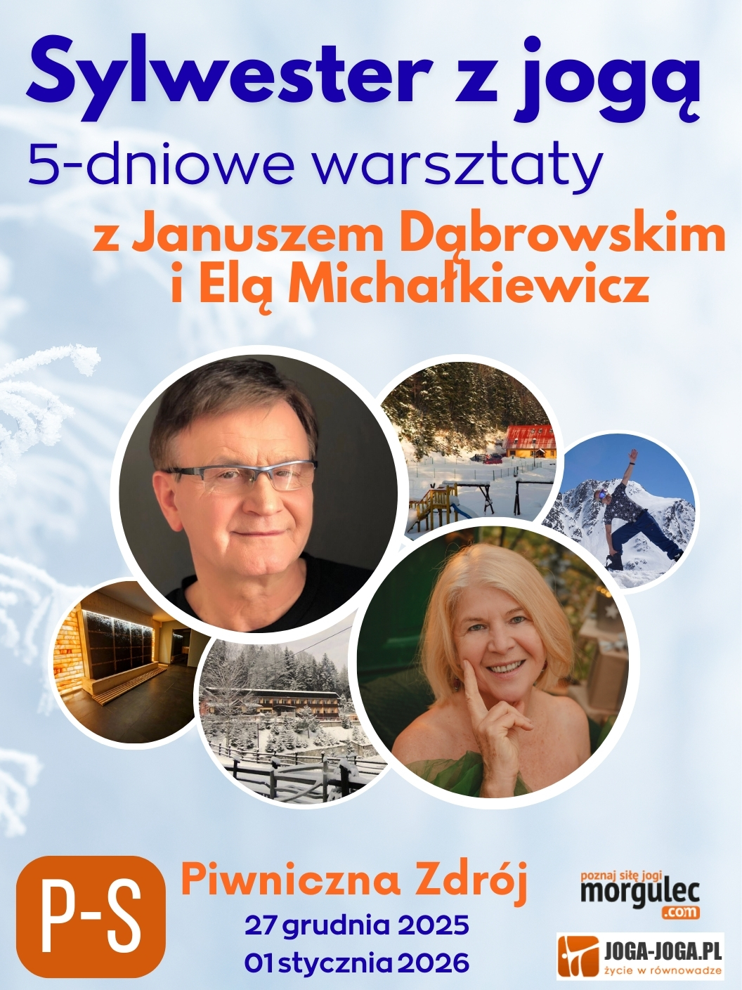 SYLWESTER Z JOGĄ :: PIWNICZNA ZDRÓJ :: 5 DNI:: P-S