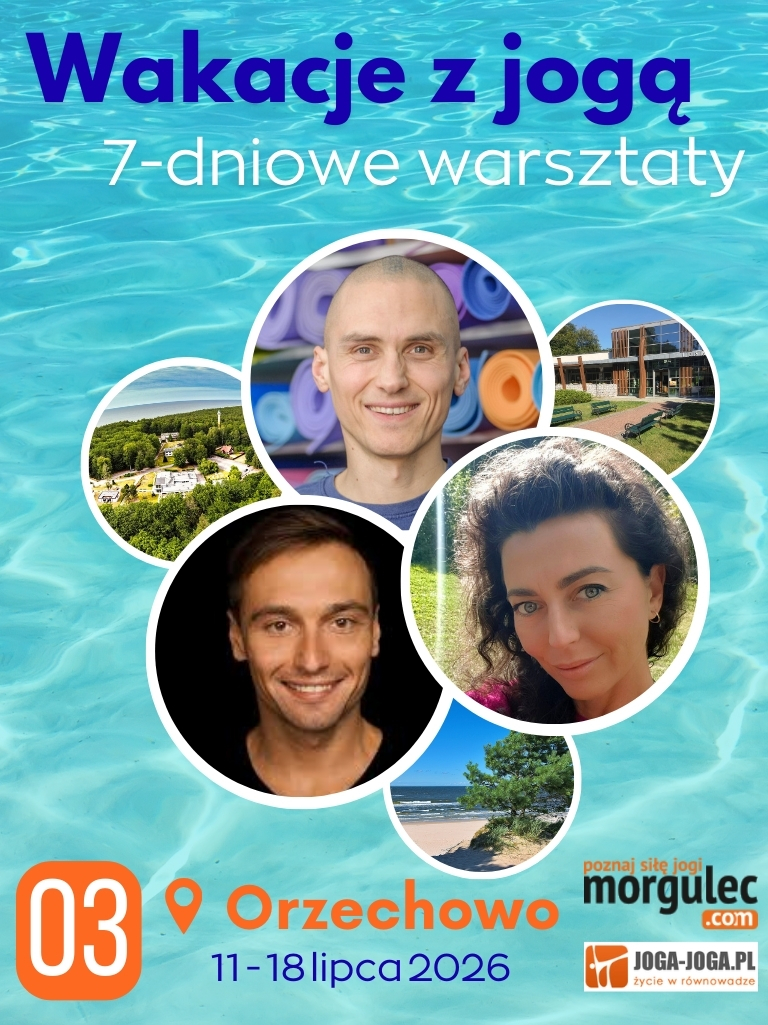 WAKACJE Z JOGĄ NAD MORZEM 2026 ::  ORZECHOWO/k.Ustki :: 7 DNI :: O3