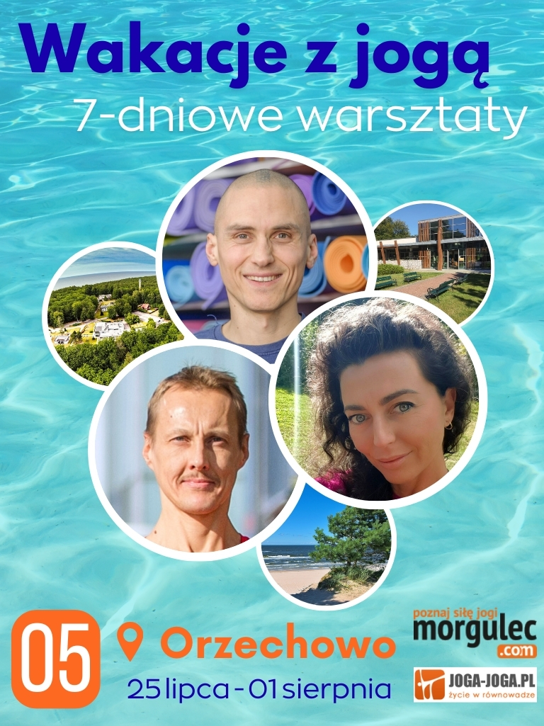 WAKACJE Z JOGĄ NAD MORZEM 2026 ::  ORZECHOWO/k.Ustki :: 7 DNI :: O5