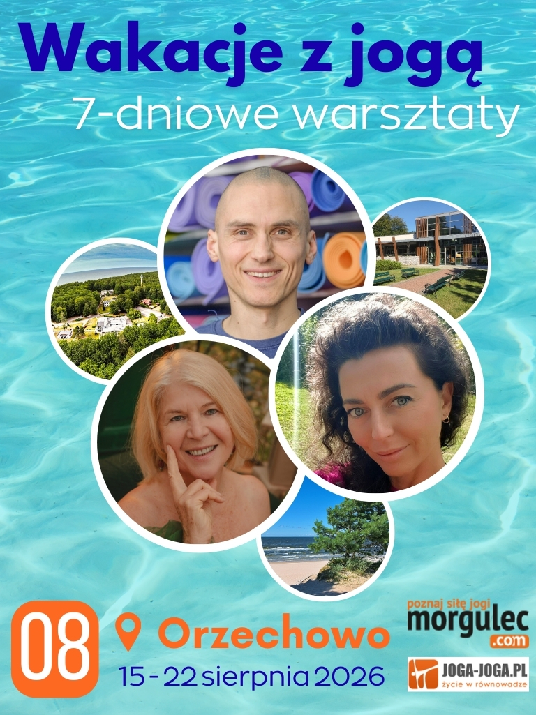 WAKACJE Z JOGĄ NAD MORZEM 2026 ::  ORZECHOWO/k.Ustki :: 7 DNI :: O8