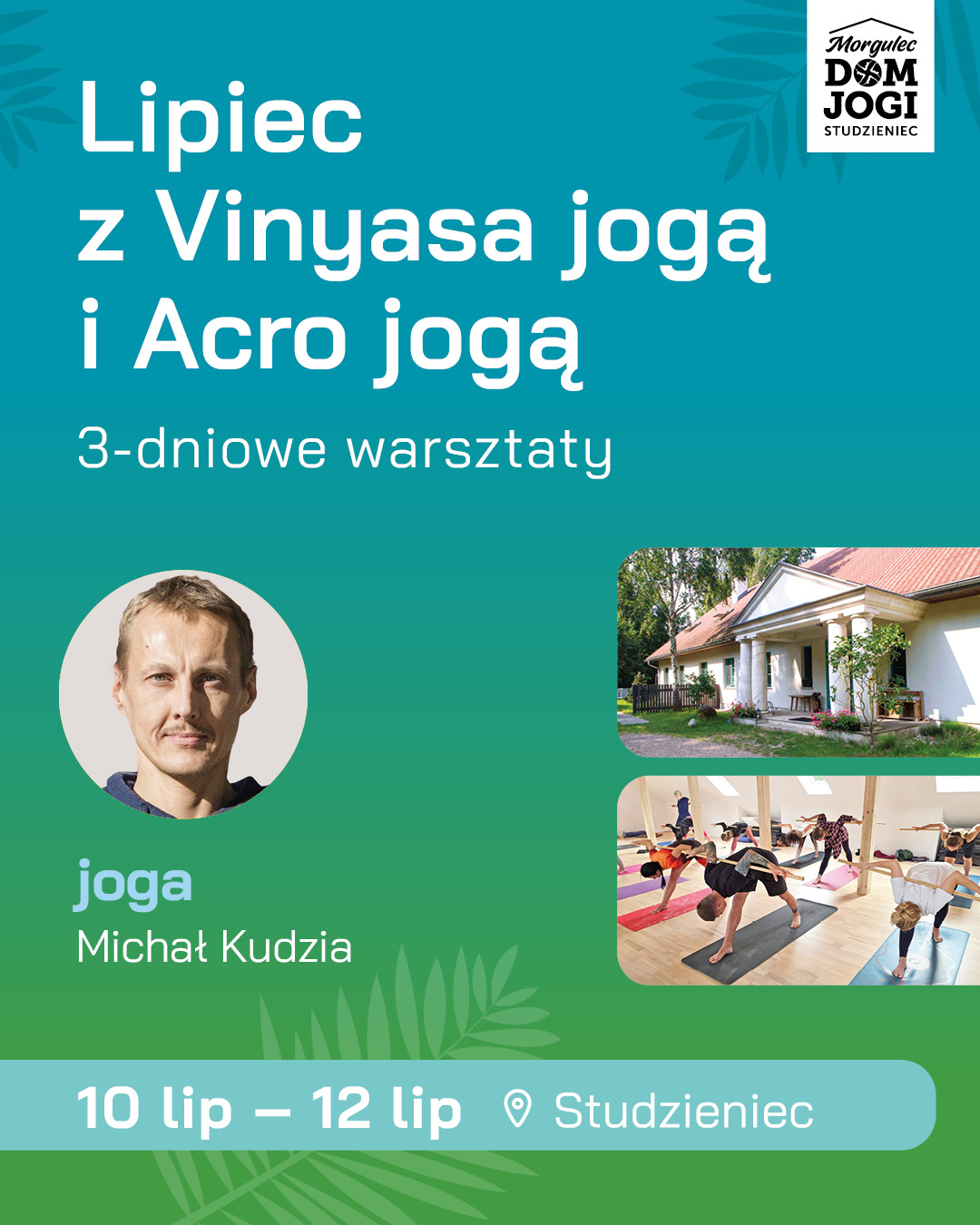 LIPIEC Z VINYASA JOGĄ I ACRO JOGĄ