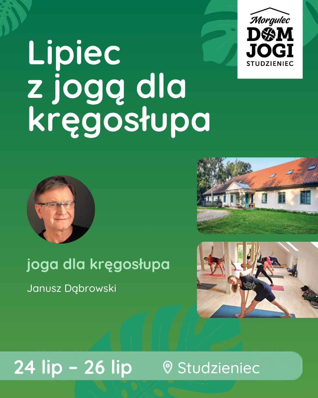 LIPIEC Z JOGĄ DLA KRĘGOSŁUPA · Studzieniec · 3 dni