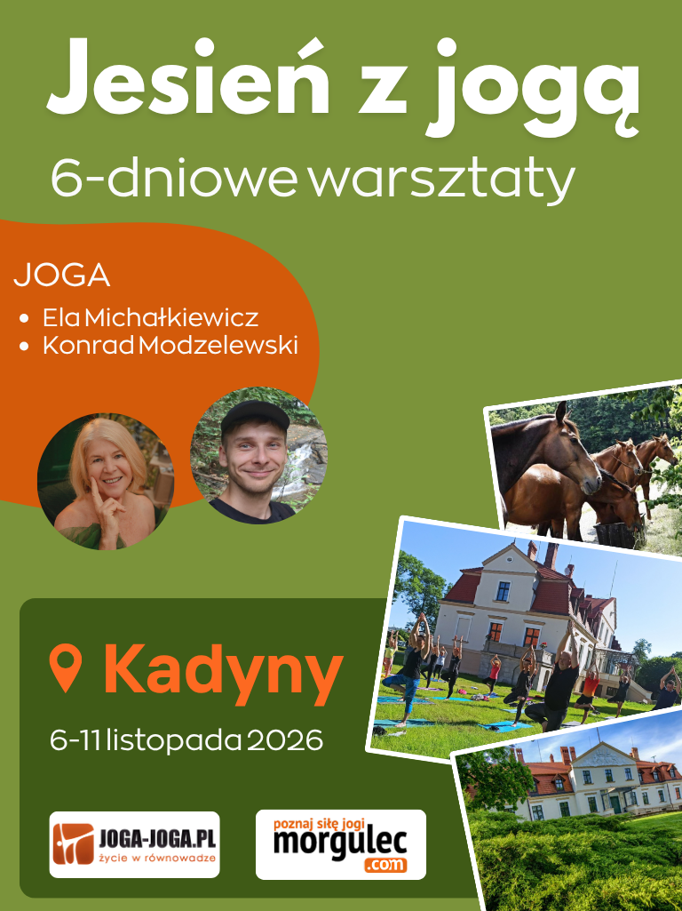 JESIEŃ Z JOGĄ 2026 · Kadyny nad morzem · 6 dni · KAD