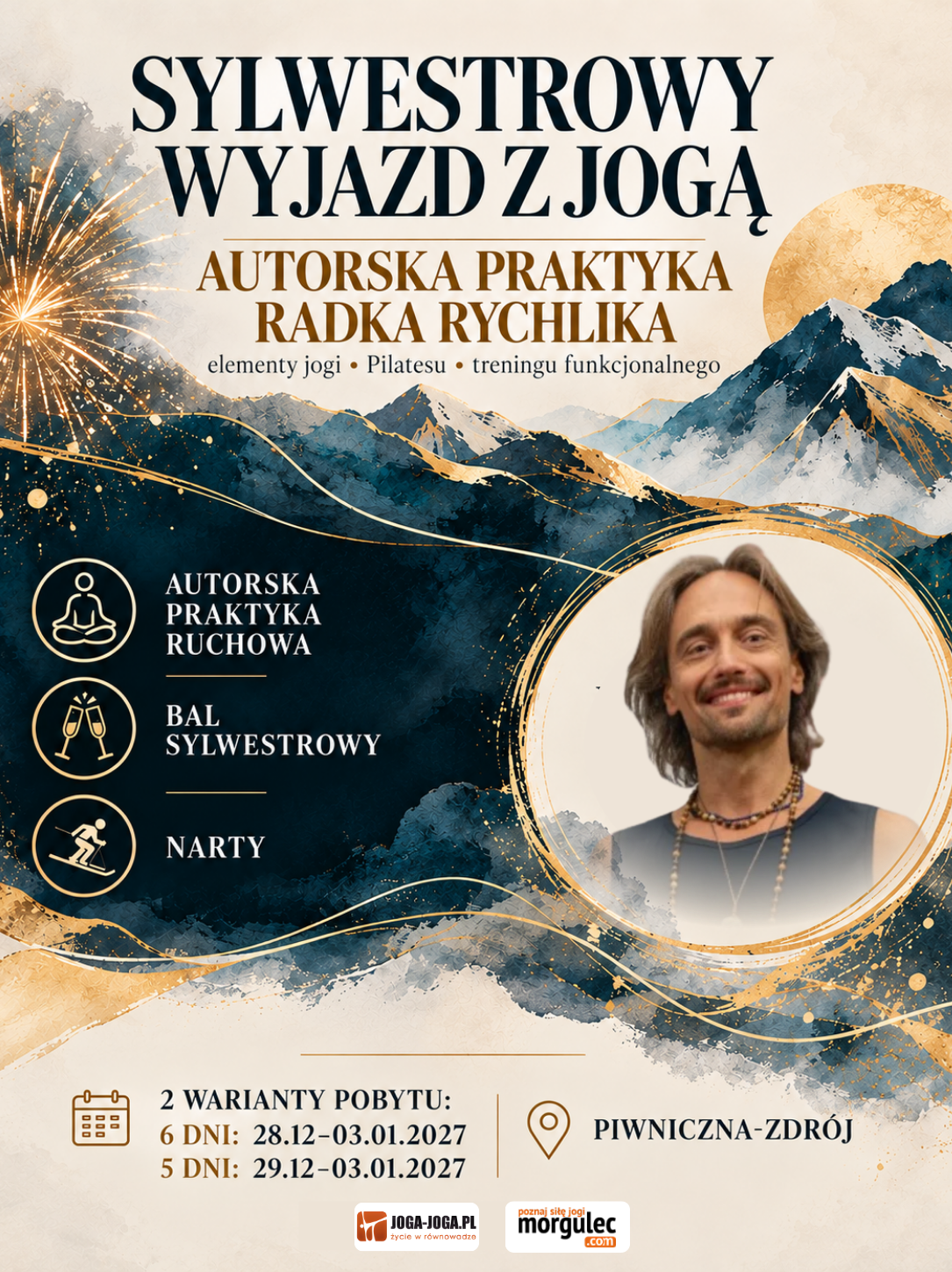 SYLWESTROWY WYJAZD Z JOGĄ | 6 lub 5 dni | Piwniczna-Zdrój